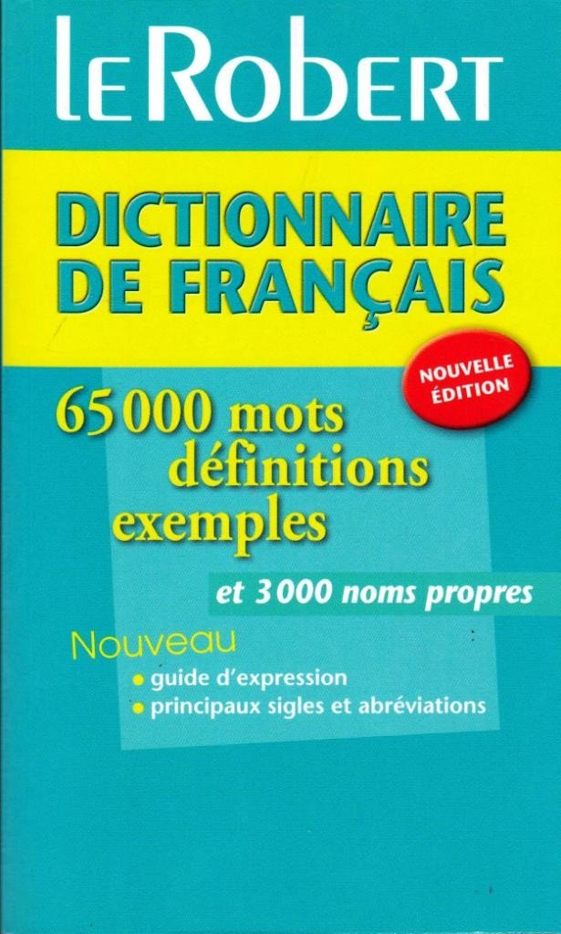 Le Robert Dictionnaire de Français